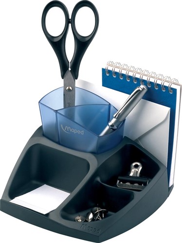 Maped porte-accessoires Compact Office Essentials, noir/bleu