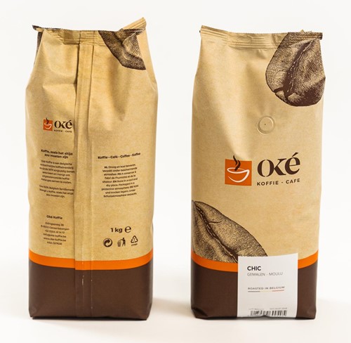 Oké café, moulu, sachet de 1 kg, Chic