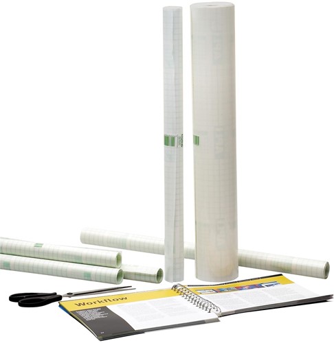 Apli zelfklevende plastic op rollen ft 20 m x 0,5 m (80 micron)