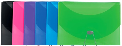 Exacompta Iderama trieur, en PP, avec 13 compartiments, couleurs assorties