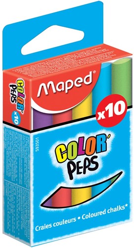 Maped craie couleurs assorties 10 Stuk