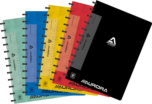 Adoc Classic schrift, ft A4, 144 bladzijden, gelijnd, geassorteerde kleuren 1 Stuk