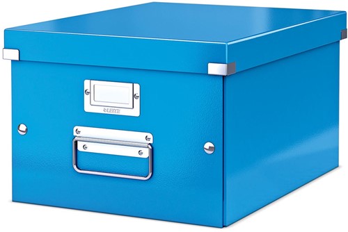 Leitz WOW boîte de rangement Click & Store, ft A4, bleu 1 Stuk