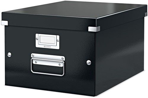 Leitz WOW boîte de rangement Click & Store, ft A4, noir 1 Stuk