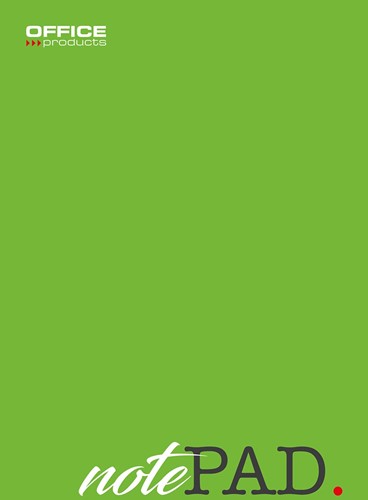 OFFICE products bloc de papier à lettres, 60 g/m², ft A4, quadrillé 5 mm, bloc de 50 feuilles