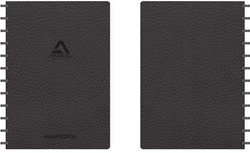 Adoc Business schrift, A4, 144 bladzijden, geruit 5 mm, zwart