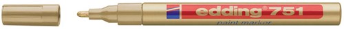 Edding paintmarker e-751 Professional goud, op blister 1 Stuk-2