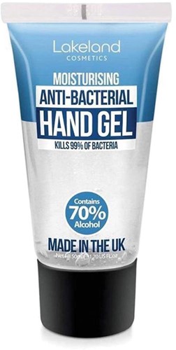 Gel désinfectant, 70% alcool, tube de 50 ml