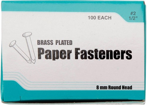 Bouhon boite avec 100 attaches parisiennes, 12 mm