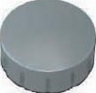 MAUL magneet Solid, 15 mm, trekkracht 150  gr, doos van 10 stuks, grijs 10 Stuk