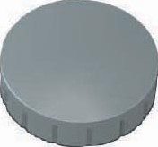 Maul Aimant Solid, 24 mm, 600 gr, boîte de 10 pièces, gris