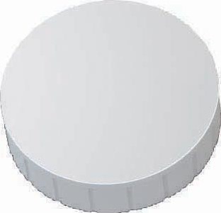 Maul Aimant Solid, 38 mm, 2,5 kg, boîte de 10 pièces, blanc