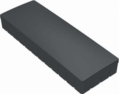 Maul Aimants Solid, ft 54 x 19 mm, 1 kg, boîte de 10 pièces, noir
