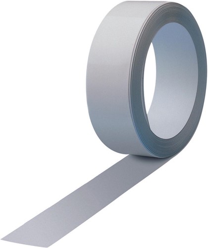 MAUL metaalband Standaard lijst zelfklevend, ft 50m x 35mm, wit, op lengte te knippen 1 Stuk