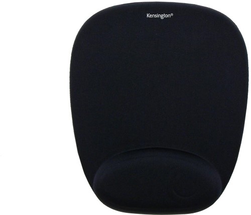 Kensington tapis de souris avec repose-poignets en mousse, noir