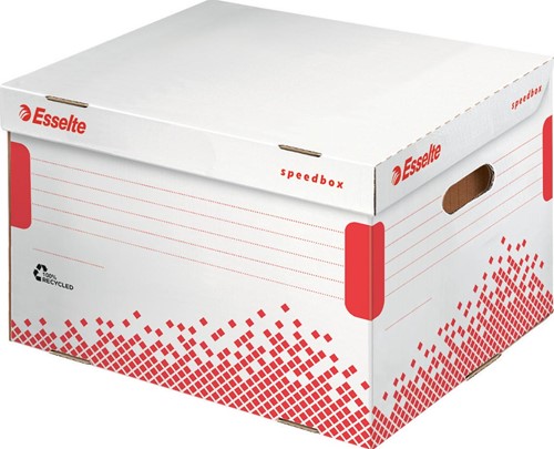 Esselte conteneur à archives Speedbox, pour les classeurs à levier
