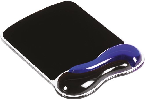 Kensington Duo Gel Muismatten blauw/zwart