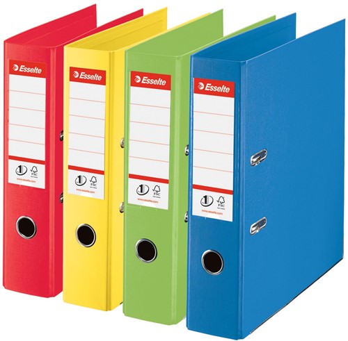 Esselte Classeur à levier Power N° 1 Vivida ft A4, dos de 5 cm, jaune 1 Stuk-2