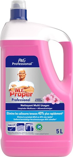 Mr. Propre détergent universel, cerises, bouteille de 5 litre
