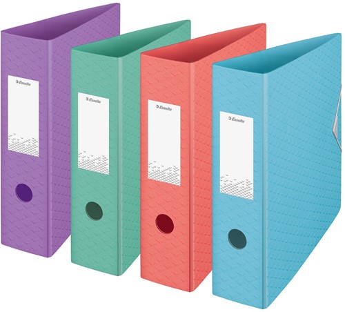 Esselte ordner Colour'Breeze, ft A4, uit polyfoam, rug van 7,5 cm, assorti