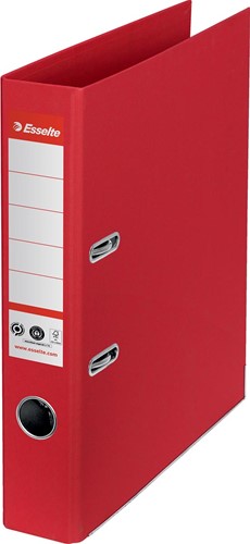 Esselte No.1 ordner, A4, rug 5 cm, rood