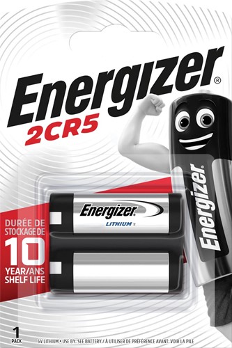 Energizer pile Photo Lithium 2CR5, sous blister