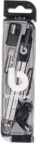 Bruynzeel 5-delige passer, in etui 1 Stuk