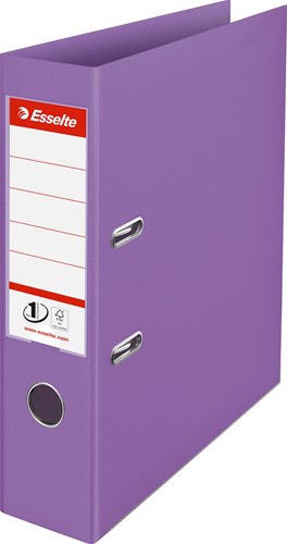 Esselte ordner Colour'Breeze No. 1 A4, en PP, dos de 7,5 cm, lavande
