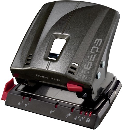 Maped perforator 2-gaats 30/35 blad grijs