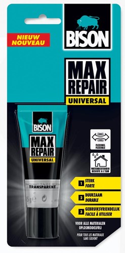 Bison colle Max Repair Universal, blister avec tube de 45 g