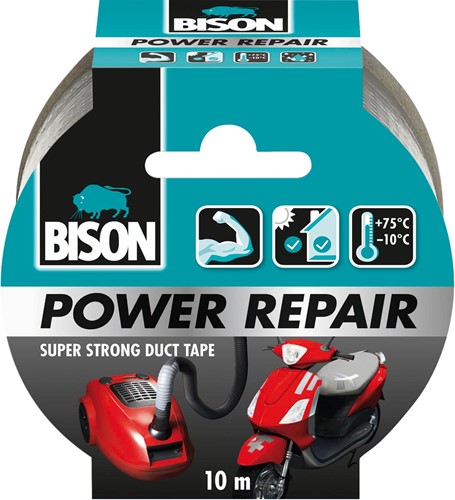 Bison ruban adhésif Power Repair, ft 48 mm x 10 m, gris