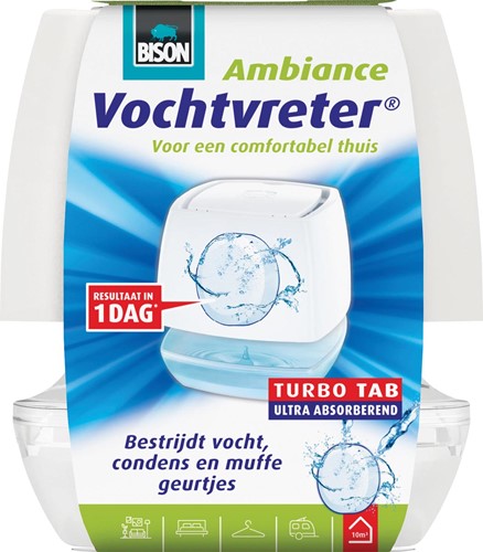 Bison absorbeur d'humidité rechargeable Ambiance, 100 gram