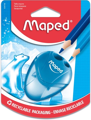 Maped taille-crayons i-gloo 2 trous, sous blister