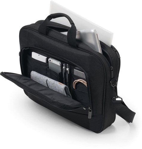 Dicota laptoptas Eco Top Traveller, voor laptops tot 14,1 inch, zwart-2