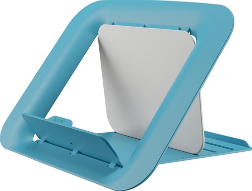 Leitz Ergo Cosy laptopstandaard, 80 % gerecycleerd kunststof, blauw 1 Stuk