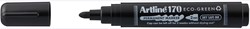 Artline marqueur permanent Drysafe 170 Eco-Green, 2 mm, point rond, noir