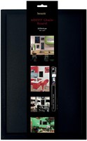 Securit krijtbord Woody ft 60 x 40 cm, zwart 1 Stuk