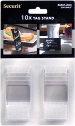 Securit ardoise base, paquet de 10 pièces 10 Stuk