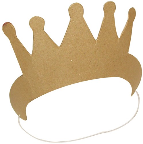 Graine Créative couronne avec élastiques, en carton, pour décorer