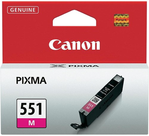 Canon cartouche d'encre CLI-551M, 319 pages, OEM 6510B001, magenta 1 Stuk