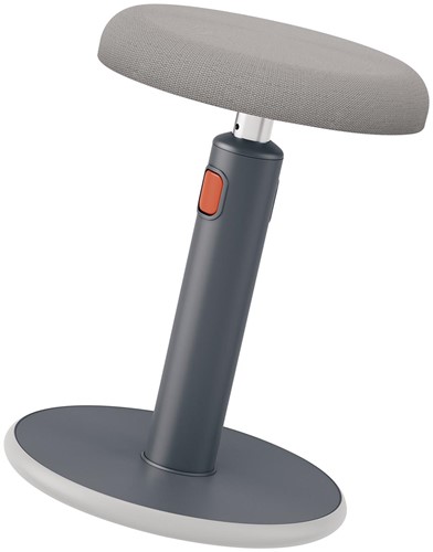 Leitz Ergo Cosy actieve Zit/Sta kruk, grijs 1 Stuk-3