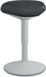 Leitz Ergo tabouret Assis actif avec assise confortable, gris clair