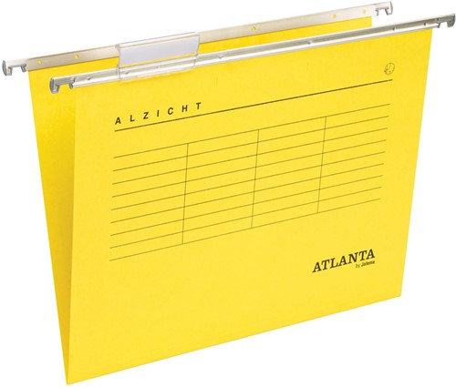 Atlanta hangmappen Alzicht Spectrum ft A4, V-bodem, geel