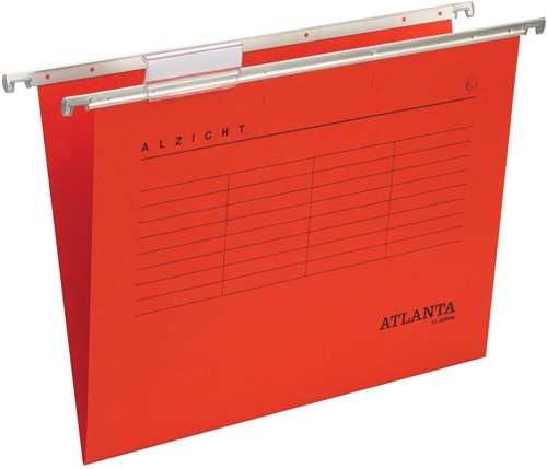 Atlanta hangmappen Alzicht Spectrum ft folio, V-bodem, rood