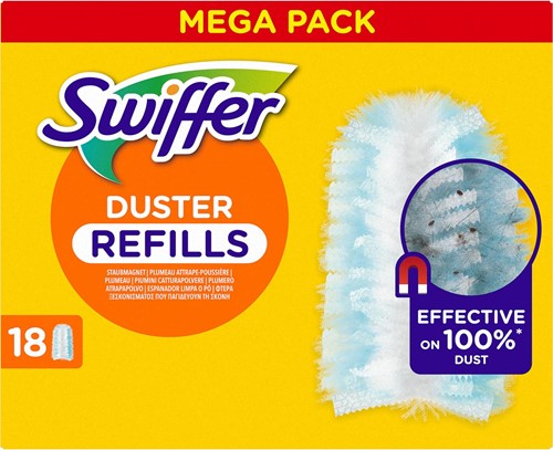 Swiffer Duster navullingen, pak van 18 stuks
