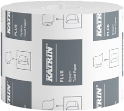 Katrin Plus toiletpapier voor dispensers, 2-laags, 800 vellen, pak van 36 rollen 36 Rol