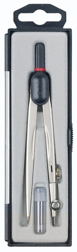 rotring universele passer voor cirkels tot max. 320 mm diameter, 2-delige passerdoos: 1 universele pas... 1 Stuk