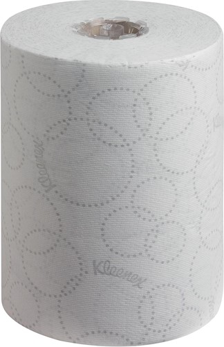 Kleenex essuie-mains Ultra Slimrol, 2 plis, 100 m par rouleau, paquet de 6 rouleaux