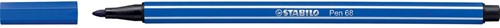 STABILO Pen 68 viltstift, marineblauw 1 Stuk