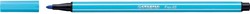 STABILO Pen 68 viltstift, azuurblauw 1 Stuk